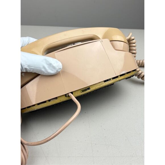 Vintage 1965 Western Electric Beige Princess G3 Handset Rotary Dial Telephone - Picture 5 of 13